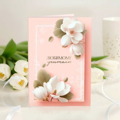 Открытка 4 шоколадки 