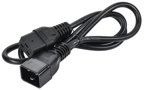 ITK Кабель электропитания PDU 3х1,5 1М с разъёмами С19-C20