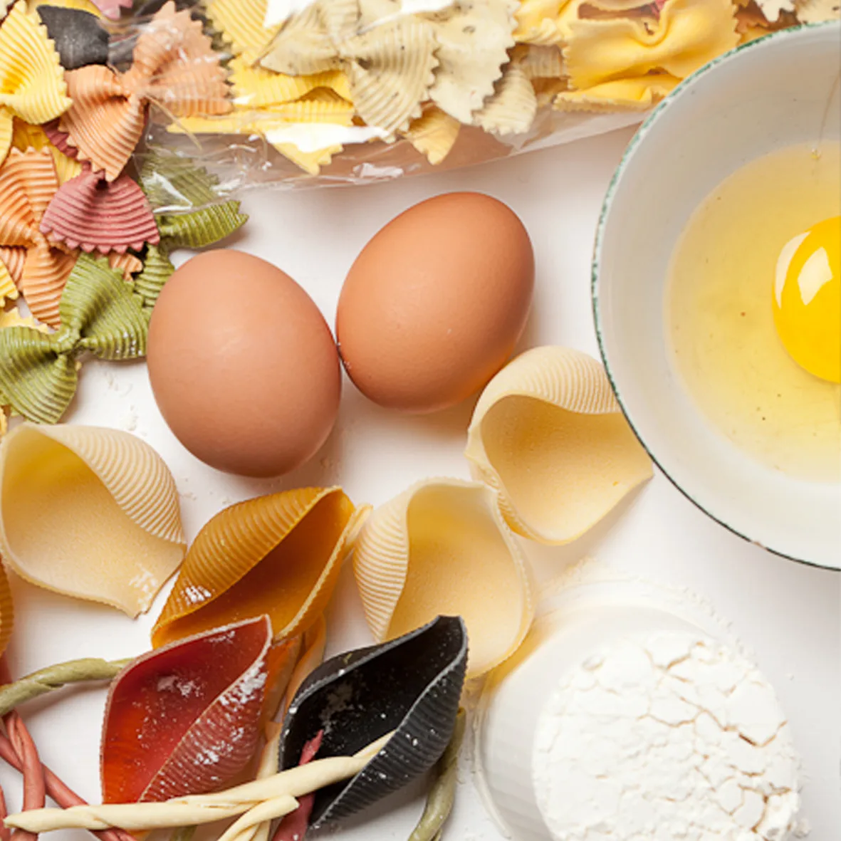 Паста De Luca №391 Фарфалле трёхцветные, 500 г