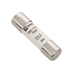 Плавкая вставка цилиндрическая ПВЦ (10x38) 0,5А EKF (20.00 шт.)
