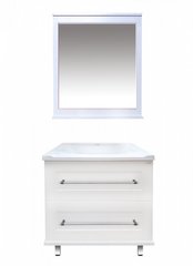 Зеркало MISTY Марта - 70 белое фактурное