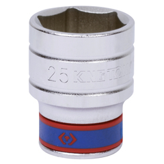 KING TONY (433525M) Головка торцевая стандартная шестигранная 1/2", 25 мм