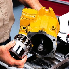 Ремонт гидронасоса экскаватора погрузчика