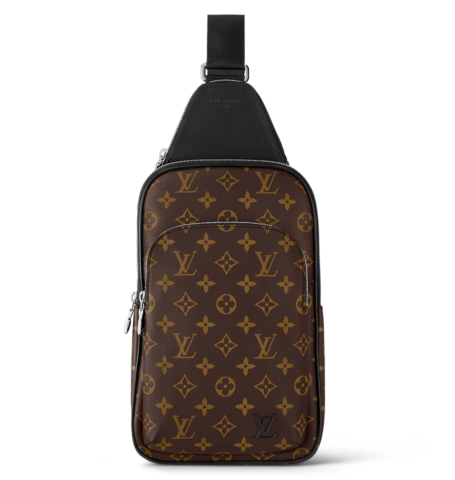 Сумка-слинг Louis Vuitton Avenue NM канва Monogram Macassar