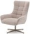 Jaspe Вращающееся кресло бежевого цвета с серой отделкой металла Испания 