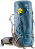 Картинка рюкзак туристический Deuter Aircontact Pro 55+15 SL Arctic/Coffee - 1