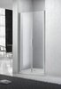 BelBagno SELA-B-2-110-P-Cr Дверь в проём с двумя распашными дверьми. Стекло 5 мм в двери, матовое, хром