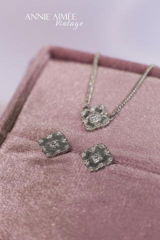 Колье Клевер Vintage