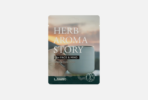 L.Sanic Тканевая маска с экстрактом бергамота и эффектом ароматерапии Herb Aroma Story Bergamot Relaxing Mask Sheet (25 мл)