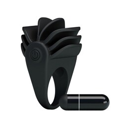 Силиконовое виброкольцо с мощным виброэлементом