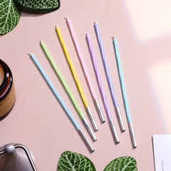 Свечи для торта, 7 штук, 11,5 см, разноцветные