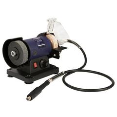 Станок точило ПУЛЬСАР СТ 075 (150Вт, диск 75x20x10мм 0-9900об/мин, 2,2 кг + гибкий вал) 791-332