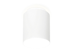 Накладной светодиодный точечный светильник Ambrella TN261 WH/S белый/песок