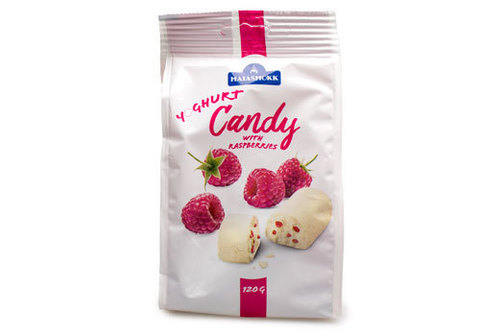 Йогуртовые конфеты с малиной Maiasmokk, 120г