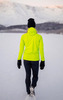 Элитная куртка для лыж и зимнего бега Gri Темп 2.0 женская лайм