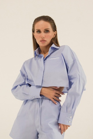 Рубашка MINI COTTON BLUE ONESIZE