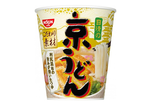 Суп-лапша Nissin удон с саншо и соевым соусом Марудайдзу, 84г