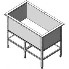 Ванна котломоечная Assum ВКС-С-1/400/900 (1000х500х850) (мойка AISI201)
