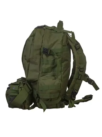 Рюкзак тактический с подсумками 35-50л (олива)
