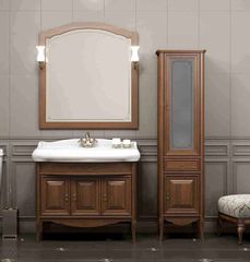 Зеркало ЛОРЕНЦО 100, светлый орех