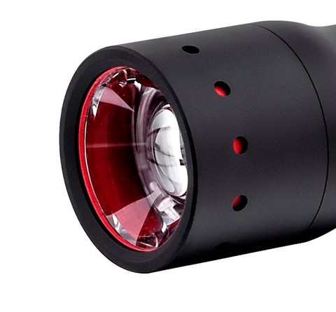 Фонарь ручной Led Lenser P7.2N 1200, чёрный, светодиодный, AAAx4 (1200)