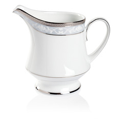 Молочник 240мл Noritake Хэмпшир с платиновым кантом