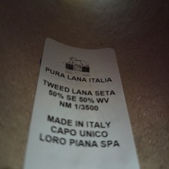 Арт Tweed Lana Seta Фабрика Pura Lana Italia Для Loro Piana