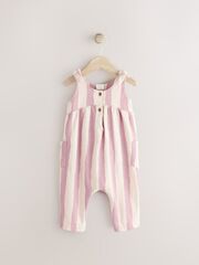 Комбинезон с длинными штанинами Next AG2-694, Белый, Розовый