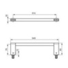 Полотенцедержатель Ideal Standard Connect E6984AA