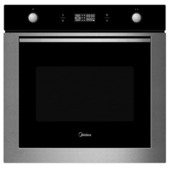 Духовой шкаф встраиваемый Midea MO78100CGBX, электрический, каталитическая очистка, 70 литров, серебристый Духовой шкаф встраиваемый Midea MO78100CGBX, электрический, каталитическая очистка, 70 литров, серебристый