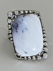 Доминика (кольцо из серебра)