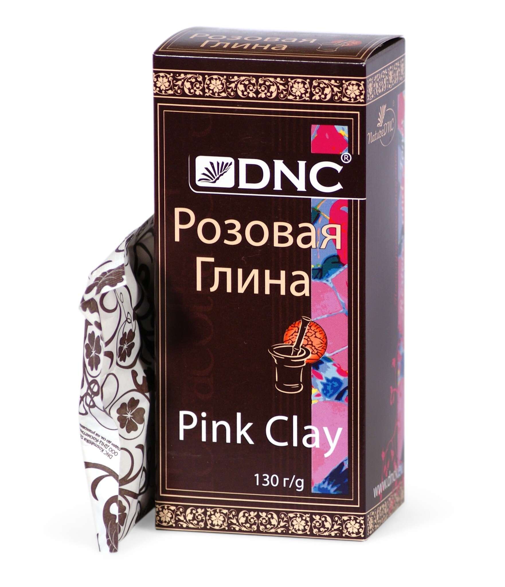 DNC Глина косметическая розовая (сухая) 130г