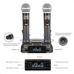 Комплект перезаряжаемых радиомикрофонов универсальный