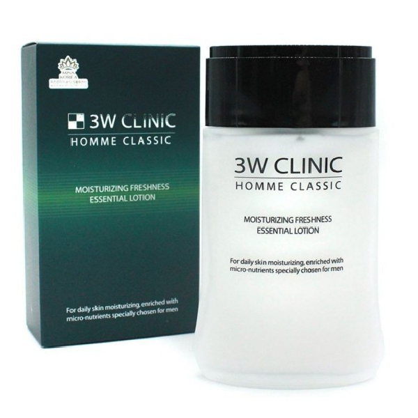 Лосьон для мужчин увлажняющий 3W Clinic Homme Classic Essential Lotion ...