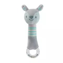 Yumşaq Oyuncaq \PETITE&MARS Squeaker & Ring Rattle squirrel Boby