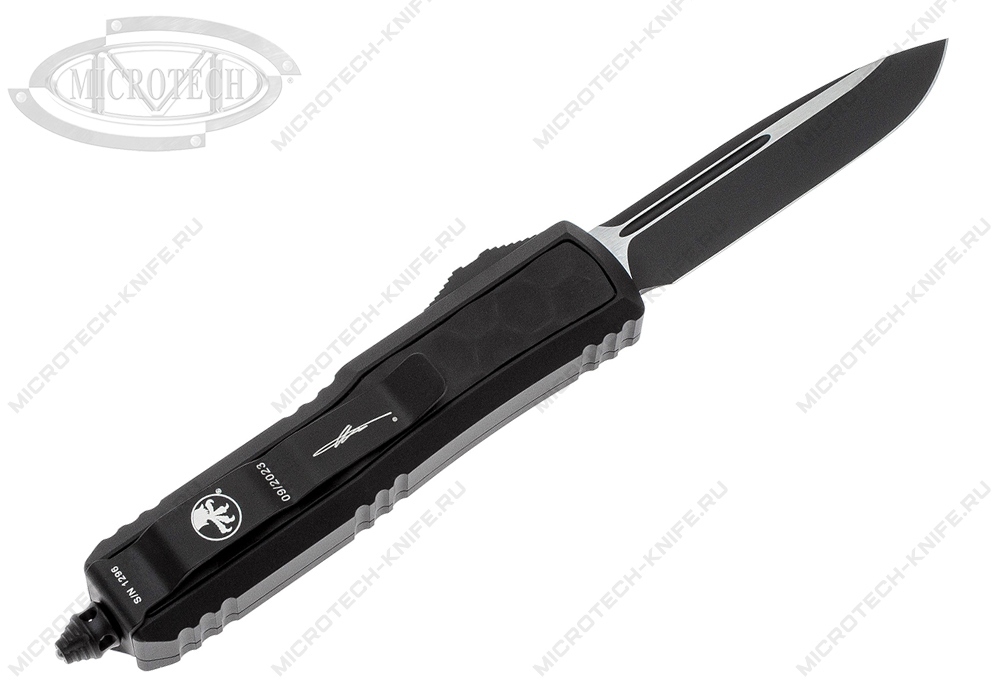 Нож Microtech 124-1TBIS Daytona Bubbles Inlay Aluminum - фотография 