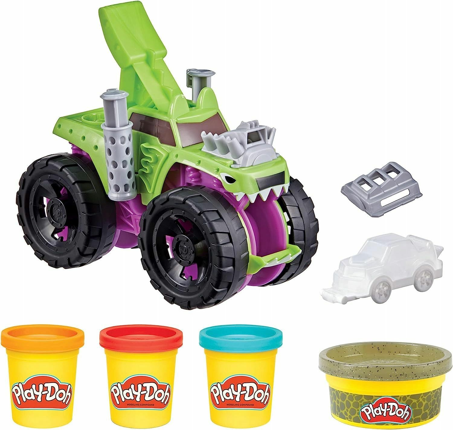 Игровой набор для лепки Play-Doh WHEELS Monster Truck - Монстр-трак - Плей  До F1322 купить в Москве | Доставка по России.