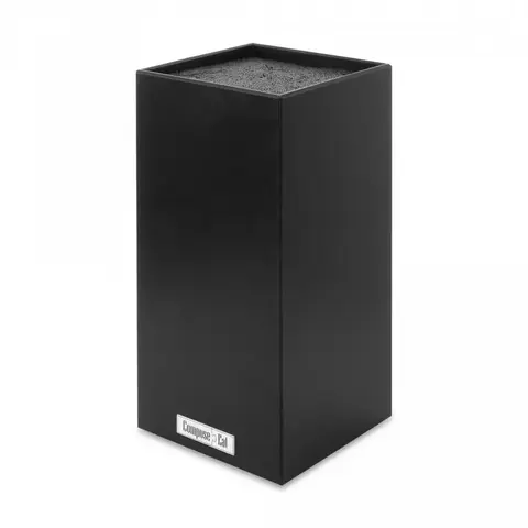 Подставка для кухонных ножей универсальная 11х11х24см ComposeEat черный