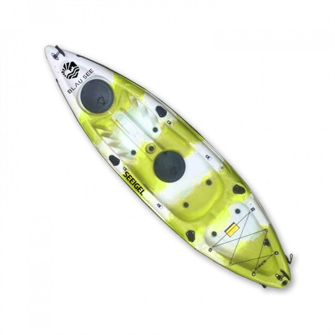 Пластиковые каяки SEEIGEL, зелено-серый