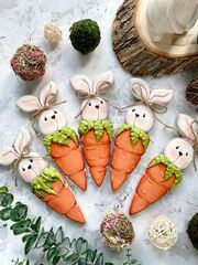 Зайка №164 зайка-морковка