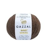 Пряжа Gazzal Baby Wool 807 шоколад