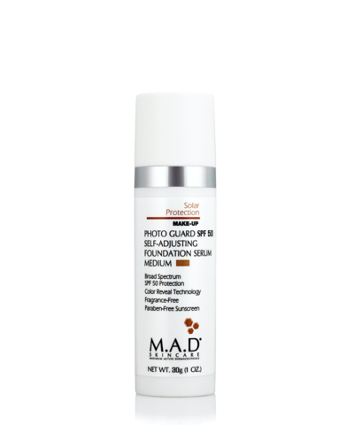 M.A.D. Skincare Подстраивающаяся сыворотка-основа под макияж с защитой SPF50 Medium | Photo Guard Spf 50 Self-Adjusting Foundation Serum Medium