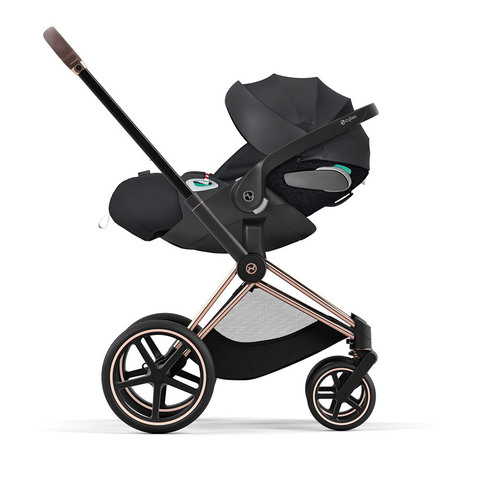 Детская коляска Cybex Priam IV 3 в 1 Deep Black