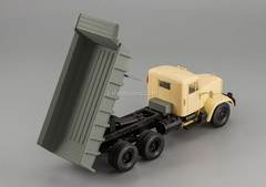 KRAZ-256B1 dump beige-gray 1:43 Nash Avtoprom