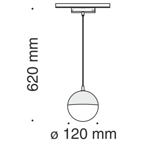 Магнитный трековый светильник Maytoni Kiat TR018-2-10W3K-B