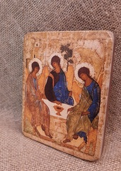 Троица Пресвятая (А. Рублев)