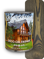 Масло для фасада Kraskovar Deco Oil Fasade эбен