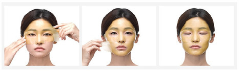 Petitfee Chamomile Lightening Hydrogel Face Mask Маска для лица гидрогелевая c ромашкой