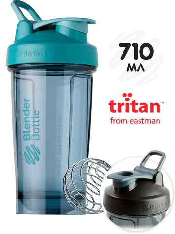 Картинка шейкер Blender Bottle pro24 tritan Cerulean Blue - 2