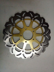 Диски для Suzuki GSX-R 1300 R Hayabusa 99-07 / золотые /Передние /тормозные / ARASHI / УЦЕНКА